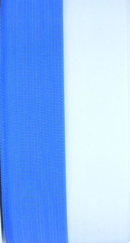 Vihkonauha 50mm sinivalkoinen