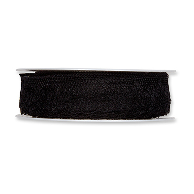 Pitsinauha Lace Black 18mm (100)